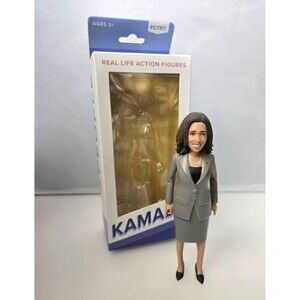 Kamala Harris Real Life Action Figure Mike Leavitt FCTRY 6" NEW In Box